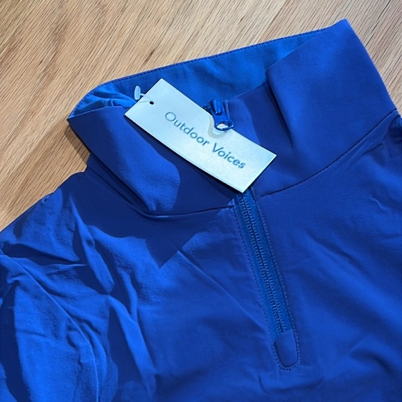 Outdoor Voices LightSpeed Pullover, NEW, XS, Deep Ultramarine - Picture 3 of 3